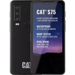 Caterpillar Cat S75 5G/Satellite Dual SIM 6GB RAM 128GB - Black EU