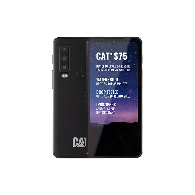 Caterpillar Cat S75 5G/Satellite Dual SIM 6GB RAM 128GB - Black EU