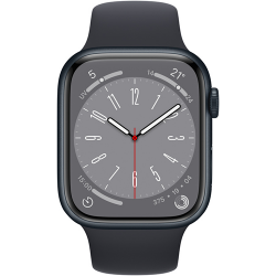 Apple Watch Series 8 GPS + Cellular 45mm Midnight Aluminium Case Sport Band - Midnight EU