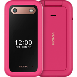 Nokia 2660 Flip 4G Dual SIM 48MB RAM 128MB - Pop Pink EU