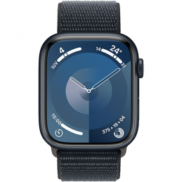 Apple Watch Series 9 GPS 45mm Midnight Aluminium Case Sport Loop - Midnight EU