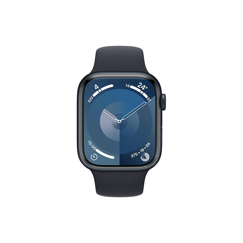 Apple Watch Series 9 GPS + Cellular 45mm Midnight Aluminium Case Sport Band M/L - Midnight EU
