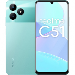 Realme C51 4G Dual SIM 4GB RAM 128GB - Mint Green EU