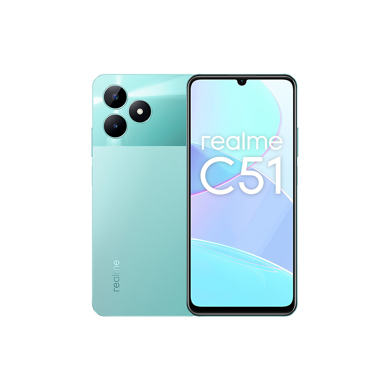 Realme C51 4G Dual SIM 4GB RAM 128GB - Mint Green EU