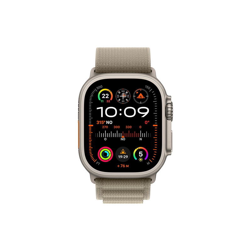 Apple Watch Ultra 2 GPS + Cellular 49mm Alpine Loop L - Olive EU Apple Watch Ultra 2 GPS + Cellular 49mm Alpine Loop L - Olive EU
