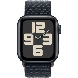 Apple Watch SE (2023) GPS 40mm Midnight Aluminium Case Sport Loop - Midnight EU