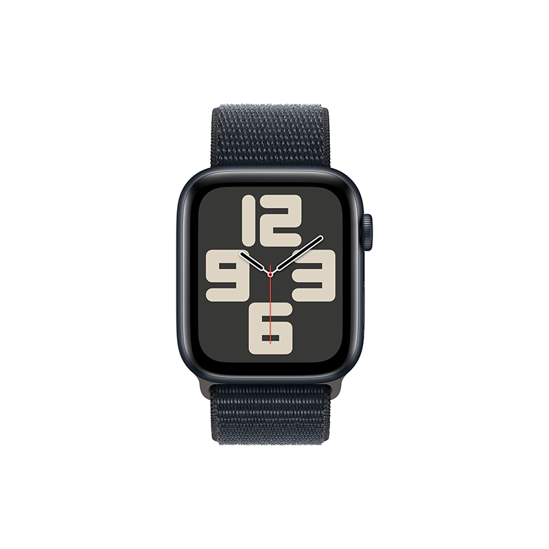 Apple Watch SE (2023) GPS 44mm Midnight Aluminium Case Sport Loop - Midnight EU
