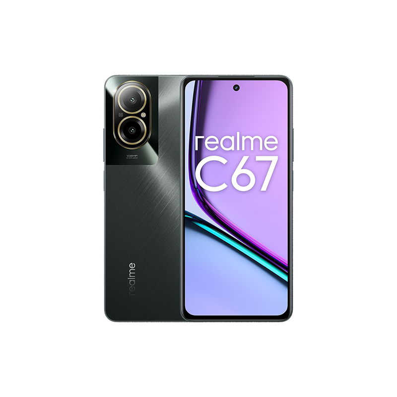 Realme C67 4G Dual SIM 6GB RAM 128GB - Black Rock EU
