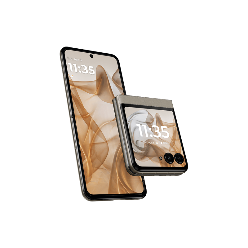Motorola razr 50 5G Dual SIM 8GB RAM 256GB - Beach Sand EU Motorola razr 50 5G Dual SIM 8GB RAM 256GB - Beach Sand EU