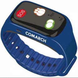 Comarch Orologio Smart Life Bracelet Tasto Sos - Blue EU