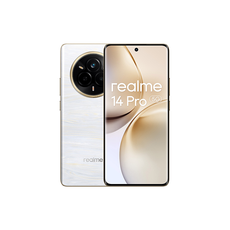 Realme 14 Pro 5G Dual SIM 8GB RAM 256GB - Pearl White EU