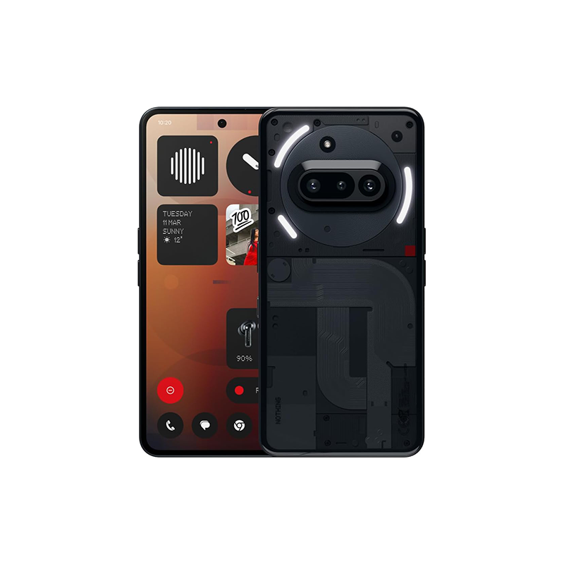 Nothing Phone (3a) 5G Dual SIM 12GB RAM 256GB - Black EU