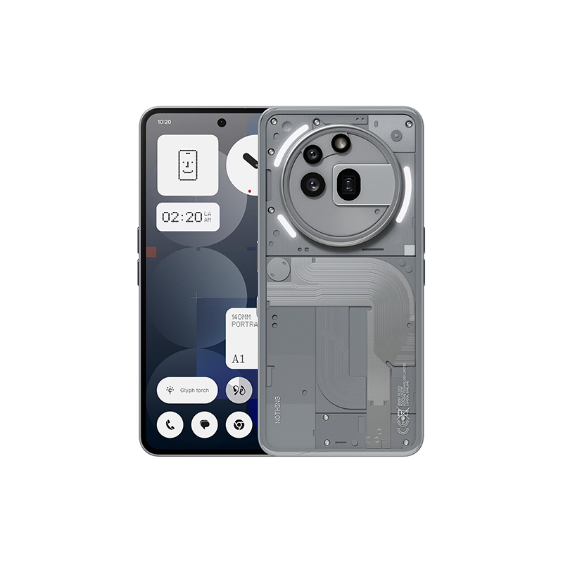 Nothing Phone (3a) ホワイト 256GB 12GB RAM Nothing Phone (3a) Bianco (12GB / 256GB) - Cellulare
