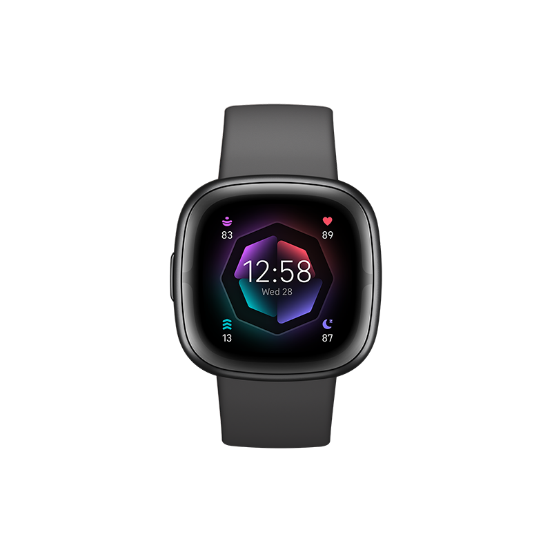 Google Fitbit Sense 2 - Shadow Grey/Graphite Aluminum EU Google Fitbit Sense 2 - Shadow Grey/Graphite Aluminum EU