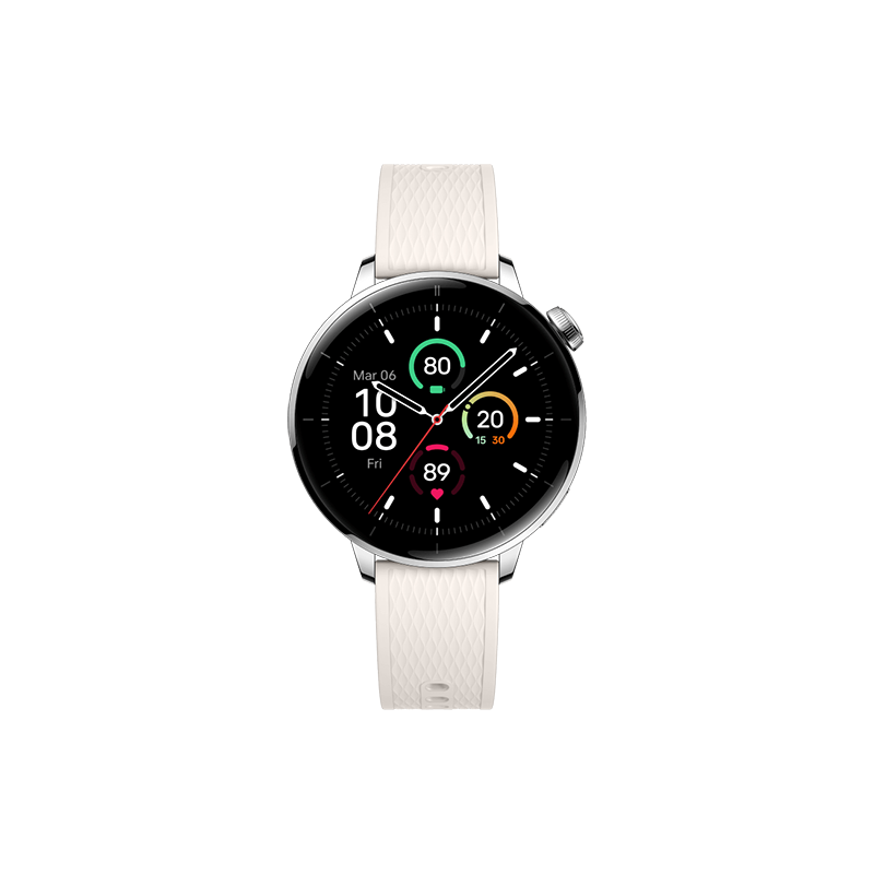 OnePlus Watch 3 43mm Bluetooth/WiFi - Silver Steel EU