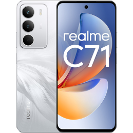 Realme C71 4G Dual SIM 8GB RAM 256GB - White Swan EU