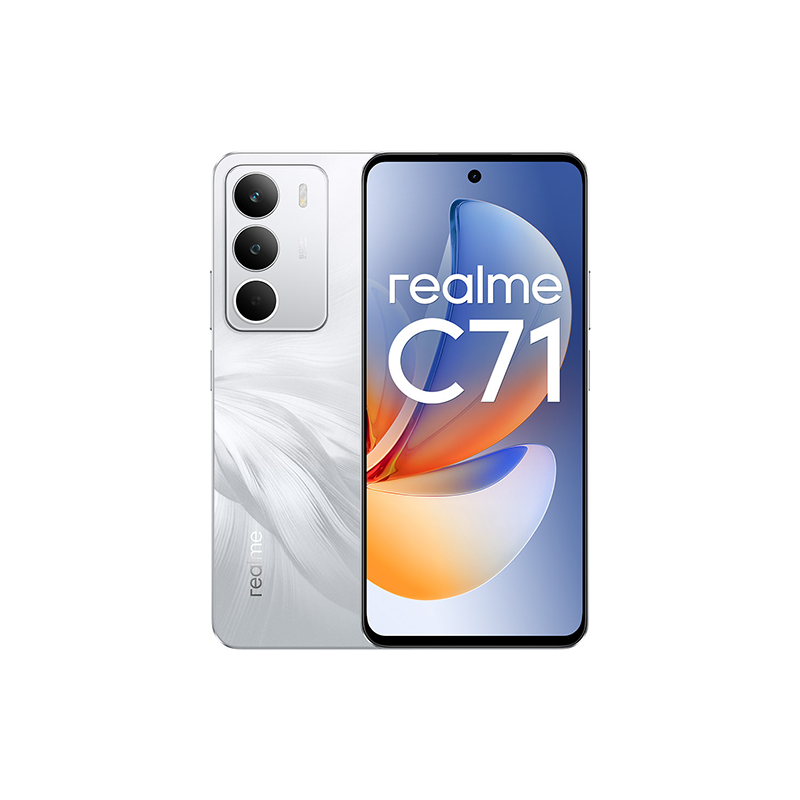 Realme C71 4G Dual SIM 8GB RAM 256GB - White Swan EU