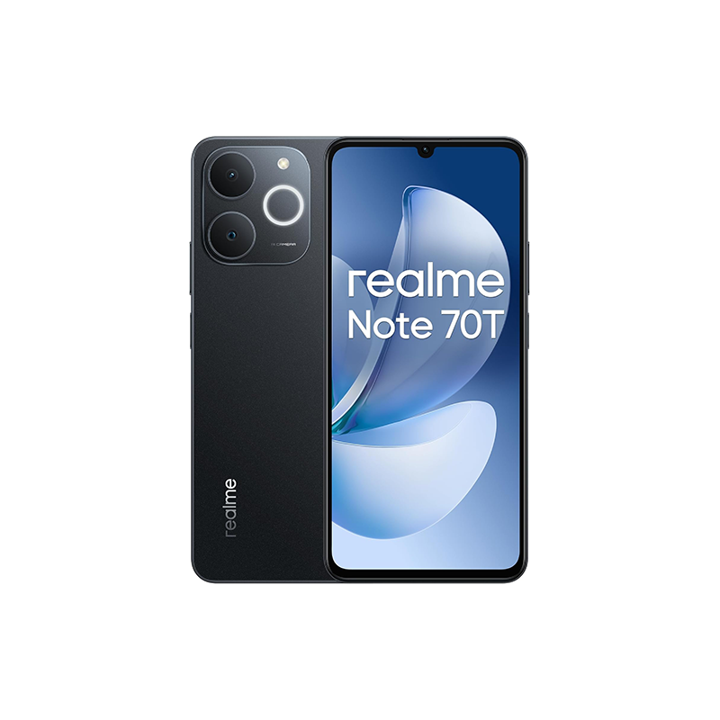 Realme Note 70T 4G Dual SIM 4GB RAM 128GB - Obsidian Black EU