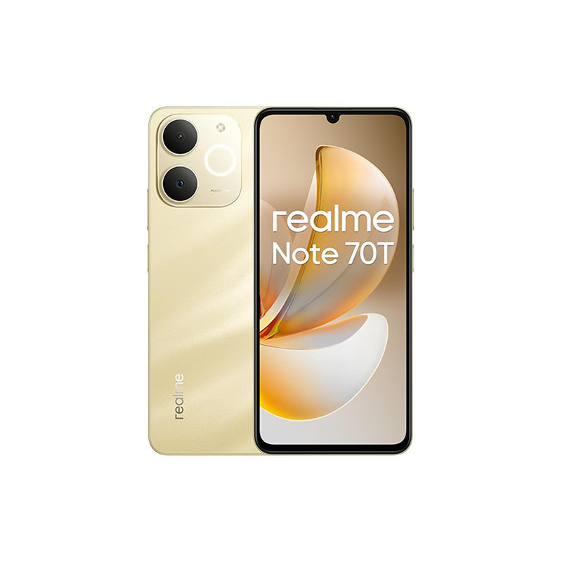 Realme Note 70T 4G Dual SIM 4GB RAM 128GB - Beach Gold EU