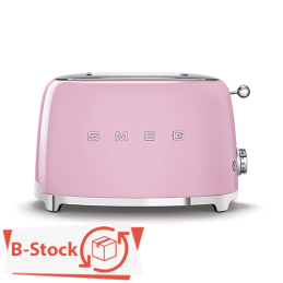 SMEG Tostapane 2x2 50's Style TSF01PKEU - Rosa - Confezione Aperta