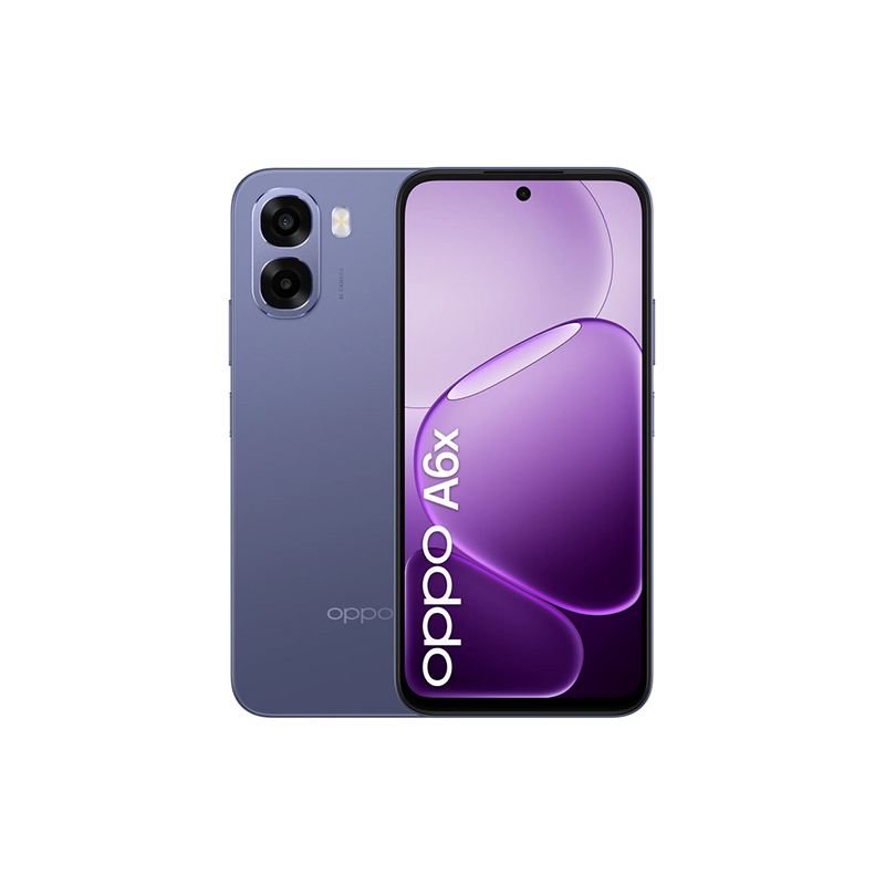 OPPO A6x 4G Dual SIM 4GB RAM 128GB - Black Purple EU