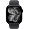 Apple Watch Series 11 GPS+Cellular 42mm Jet Black Al. Case SB M/L - Black EU
