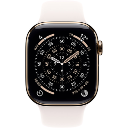 Apple Watch Series 11 GPS+Cellular 46mm Gold Tit. Case SB S/M - Light Blush EU