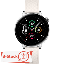 OnePlus Watch 3 43mm Bluetooth/WiFi - Silver Steel EU - Confezione Aperta