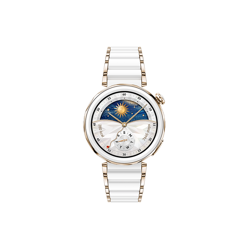 Huawei WATCH GT 5 Pro 42mm Classic Edition - Ceramic White EU