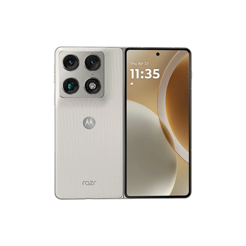 Motorola razr Fold 5G Dual SIM 16GB RAM 512GB - PANTONE Lily White EU