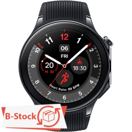 OnePlus Watch 2 46mm Bluetooth/WiFi - Black Steel EU - Confezione Aperta