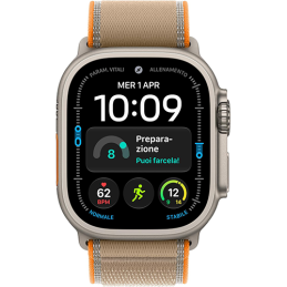 Apple Watch Ultra 4 (2026) 5G 49mm Natural Tit. Case Trail Loop M/L - Sand EU