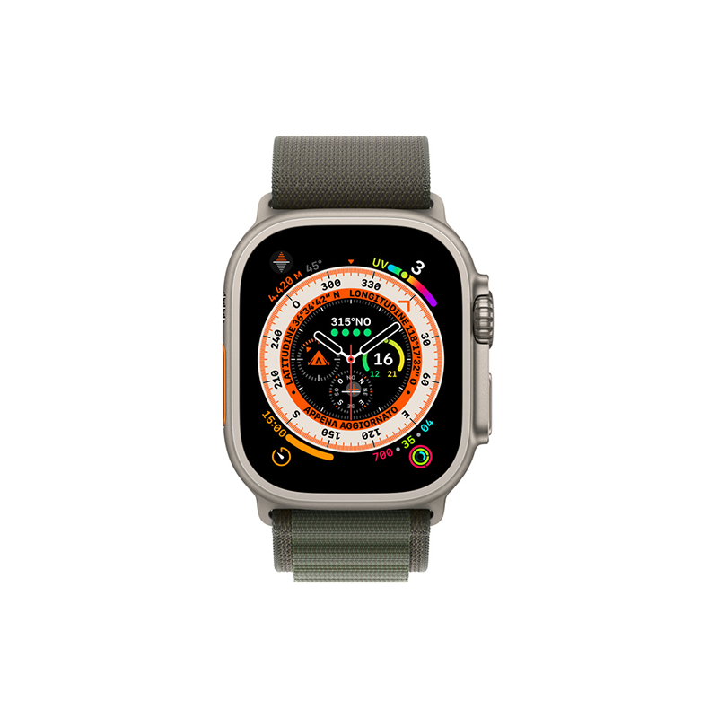 Apple Watch Ultra GPS + Cellular 49mm Alpine Loop L - Green EU