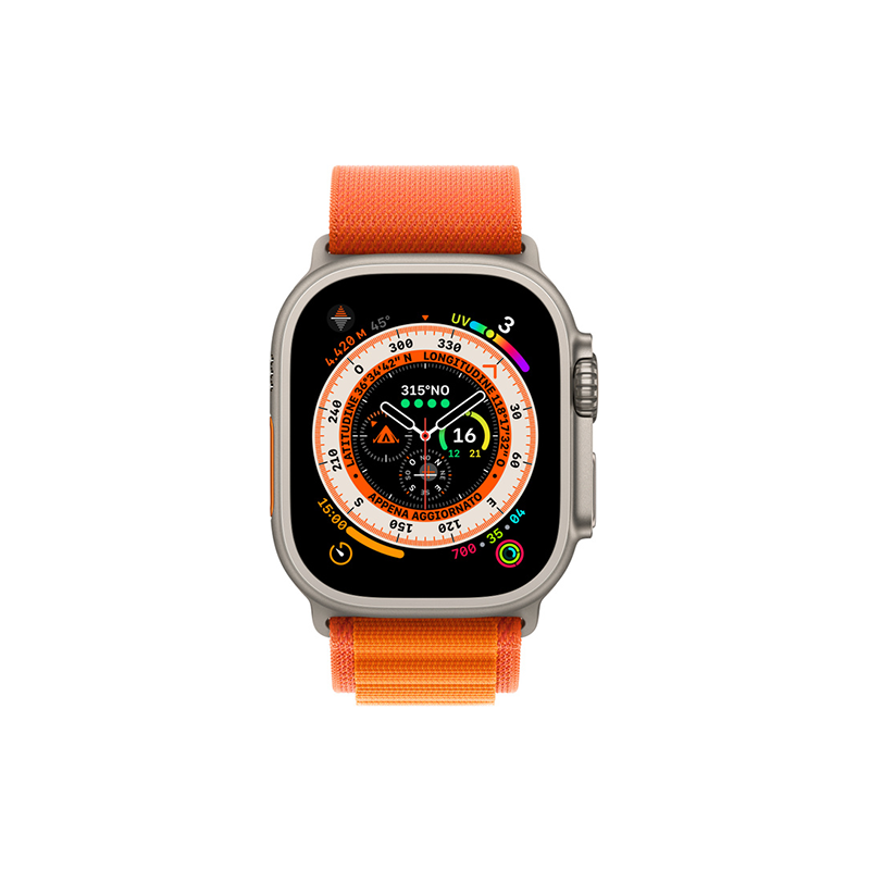 Apple Watch Ultra GPS + Cellular 49mm Alpine Loop S - Orange EU