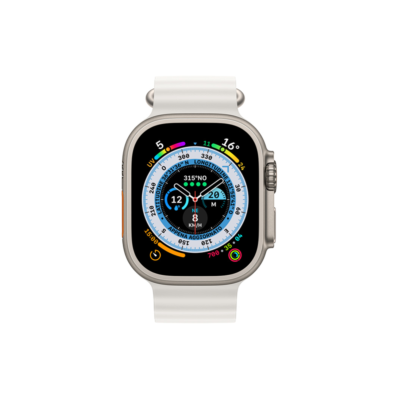 Apple Watch Ultra GPS + Cellular 49mm Ocean Band - White EU