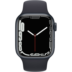 Apple Watch Series 7 GPS 41mm Midnight Aluminium Case Sport Band - Midnight EU