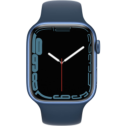 Apple Watch Series 7 GPS 41mm Blue Aluminium Case Sport Band - Blue EU