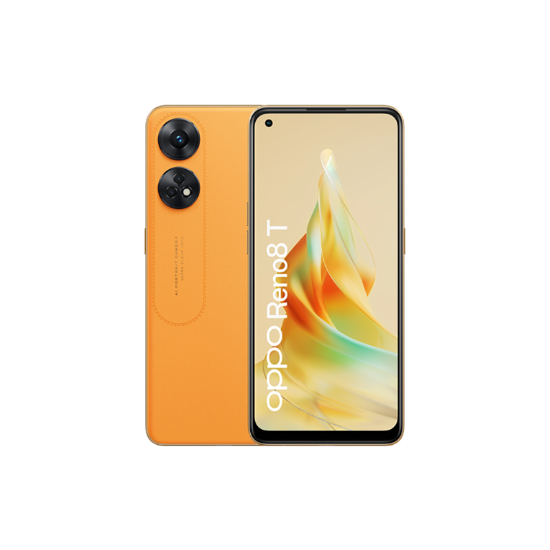 OPPO Reno8 T 4G Dual SIM 8GB RAM 128GB - Sunset Orange EU